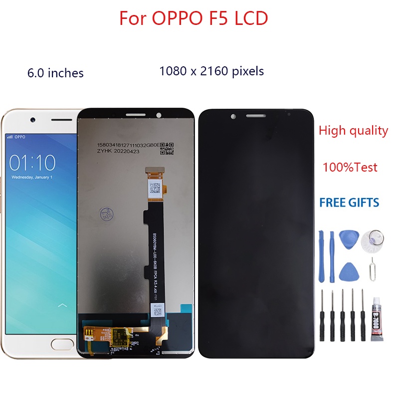 OPPO F5 LCD Display Screen assembly replacement | Shopee Singapore