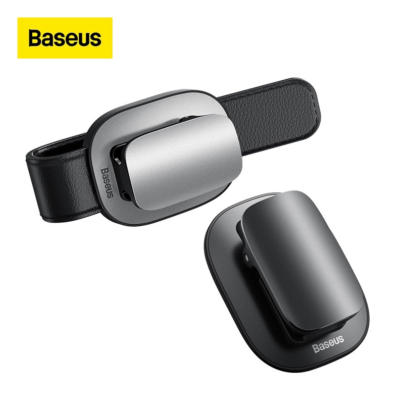 Baseus Car Eyeglass Holder Glasses Clip Interior Organizer Car Sunglasses Holder