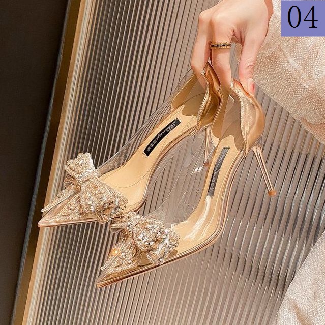 Catwalk deals transparent heels