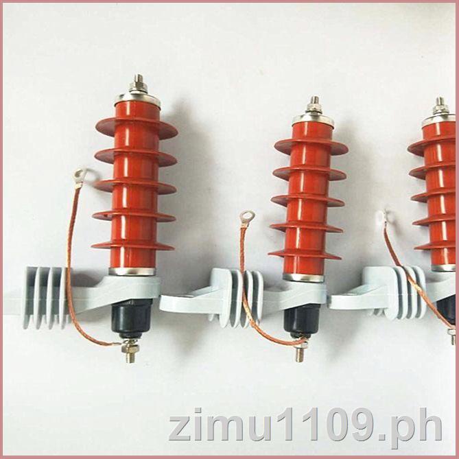 10KV High Voltage Zinc Oxide Arrester HY5WS-17/50L With Mounting ...