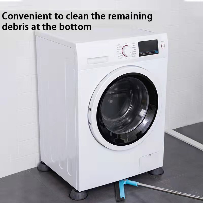 Washing machine universal foot pad For Sound Reducing Laundry Stand