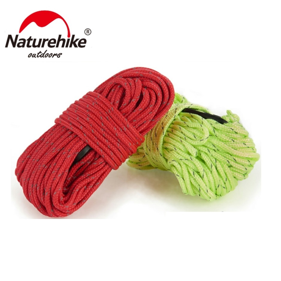 Naturehike 4pcsx4m camping rope guyline windrope outdoor rope with rope ...