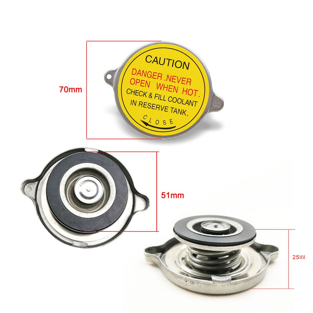 70mm stainless iron Radiator Caps Truck Cooling System Radiator Water ...