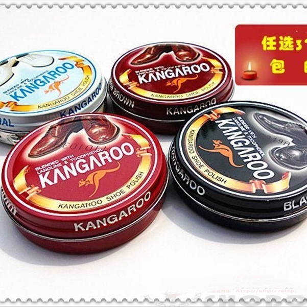 Kangaroo shoe polish deals