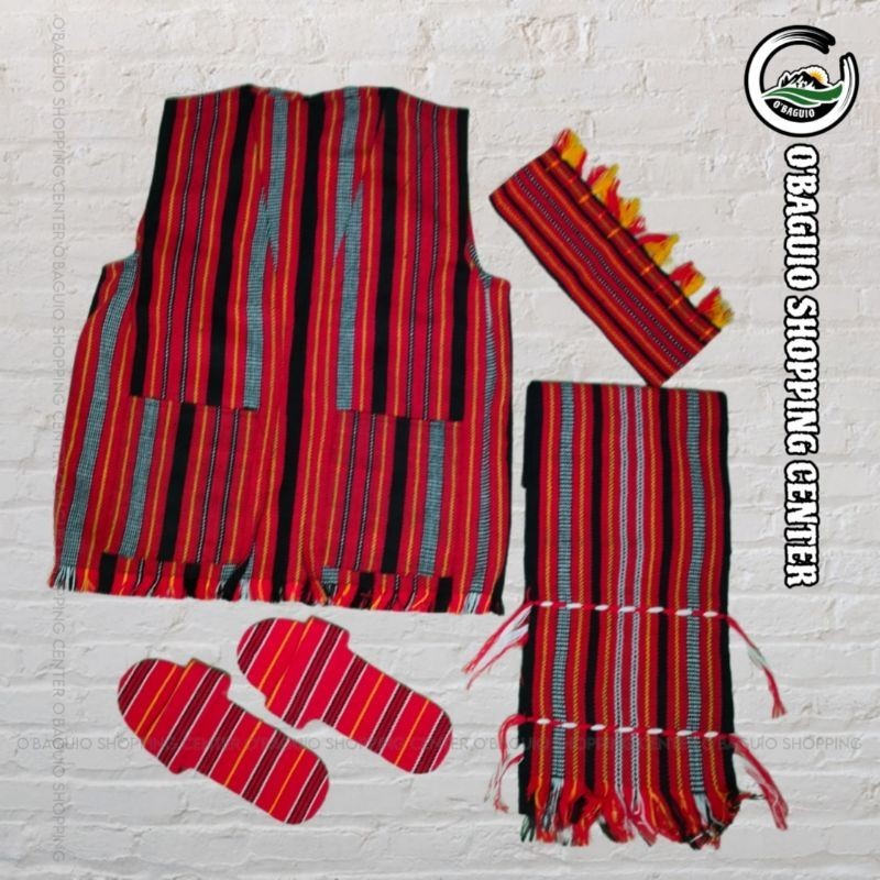 Ifugao Igorot Kids Inabel Ethnic Attire | Per Piece | Inabel Products ...