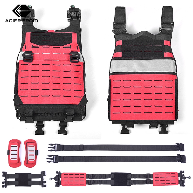 Lightweight Rescue Tactical Vest, 900D Nylon, Detachable Safety ...