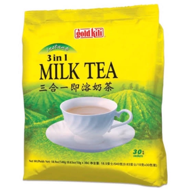 Gold Kili Milk Tea 3-in-1 per packet (18g) | Shopee Singapore