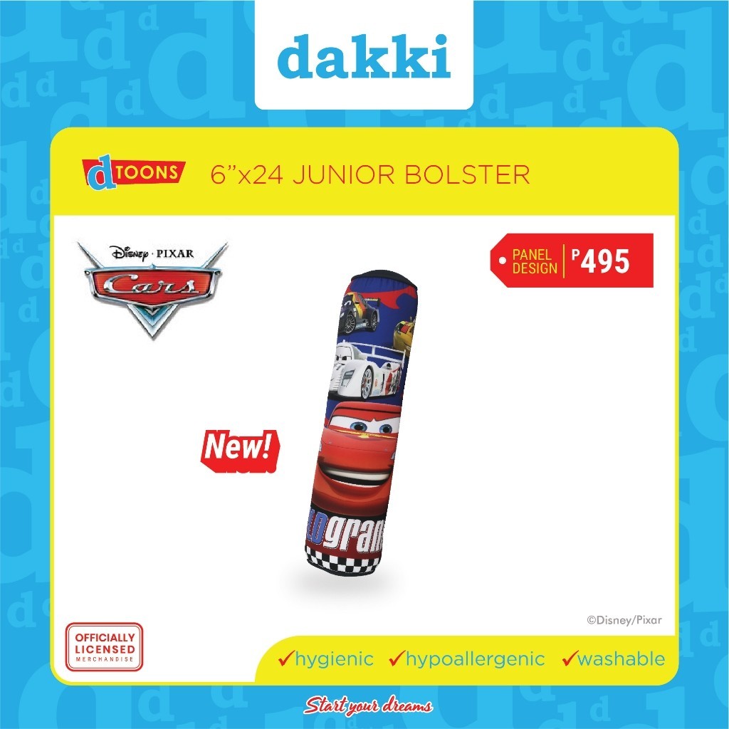Dakki 6" x 24" Grand Cars Junior Bolster Shopee Singapore