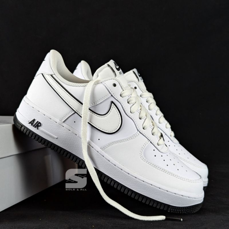 Nike air force 1 hot sale low 07 white black