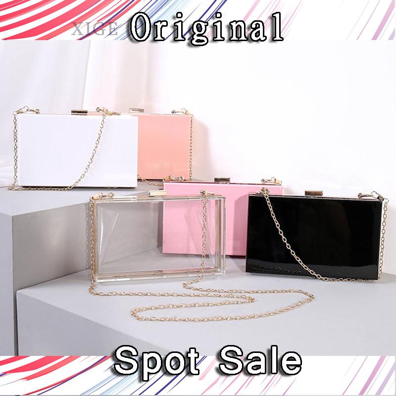 Clear acrylic purse wholesale hot sale