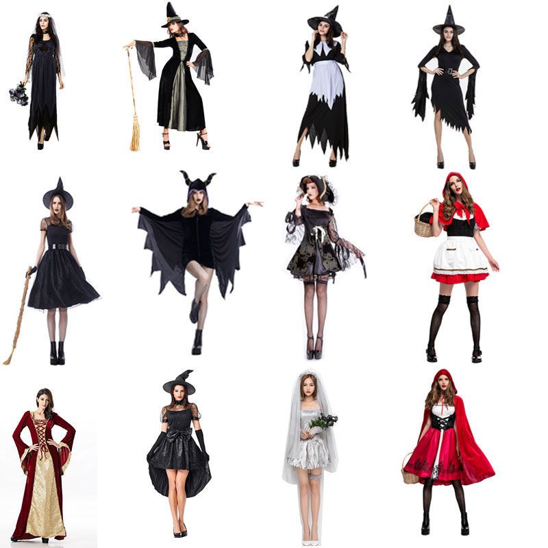 Halloween Costume Female Adult Witch costume Little Red Riding Hood