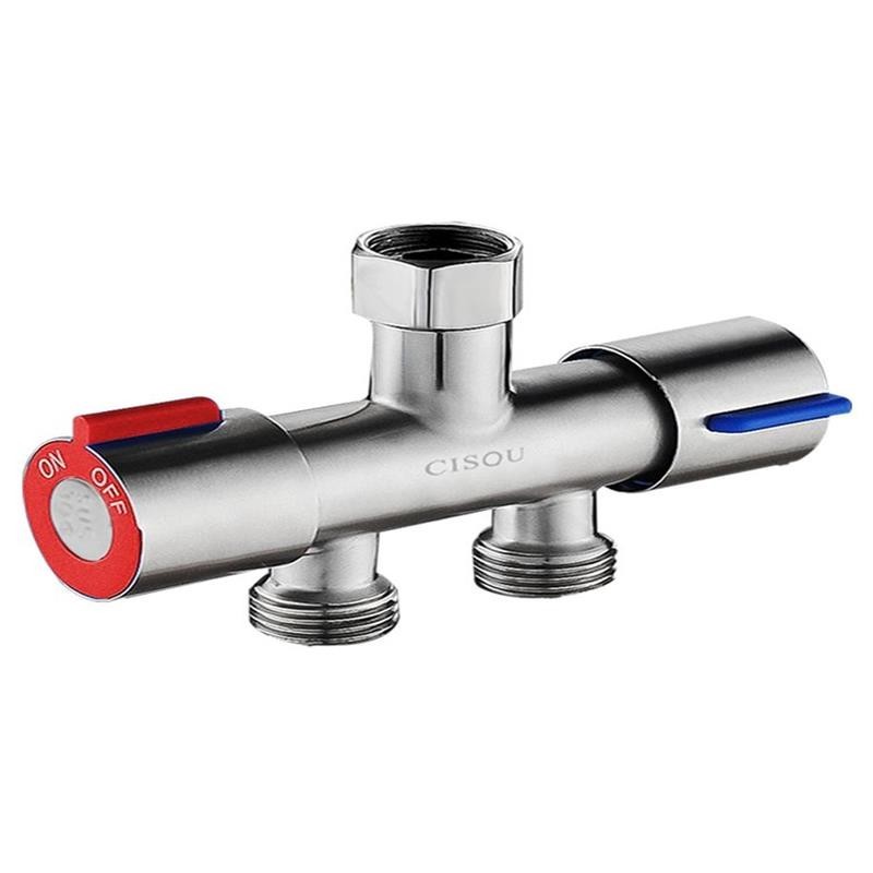 Joy Faucet One-to-two Joint Washing Machine Three-way Diverter Adapter ...