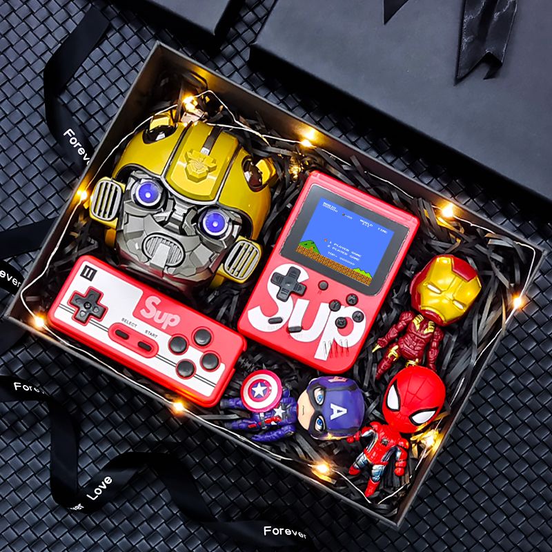 Gift Groomsmen Souvenirs Men Practical Bridesmaid Groom Wedding Boys Set Return Gift Empty Box