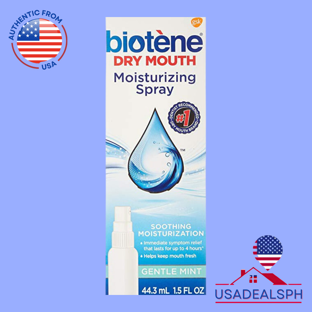 Biotene Gentle Mint Moisturizing Mouth Spray SugarFree 1.5oz | Shopee ...