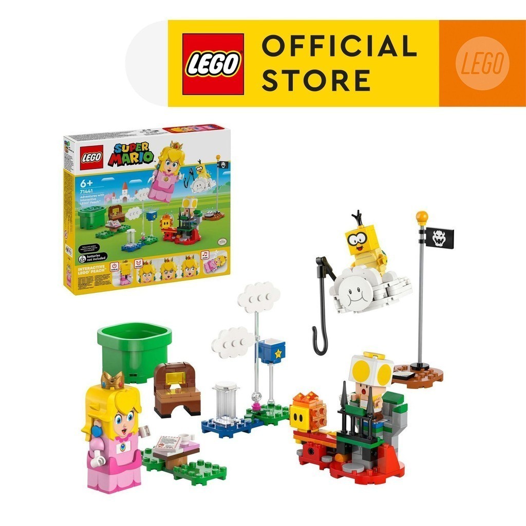 LEGO Super Mario 71441 Adventures with Interactive LEGO Peach (208 ...