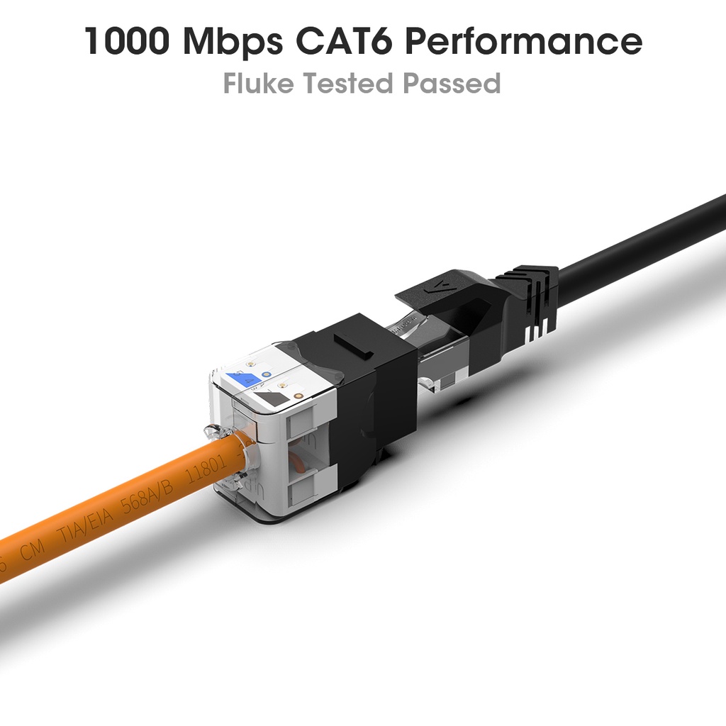 Câble Ethernet AMPCOM RJ45 Cat7 plat