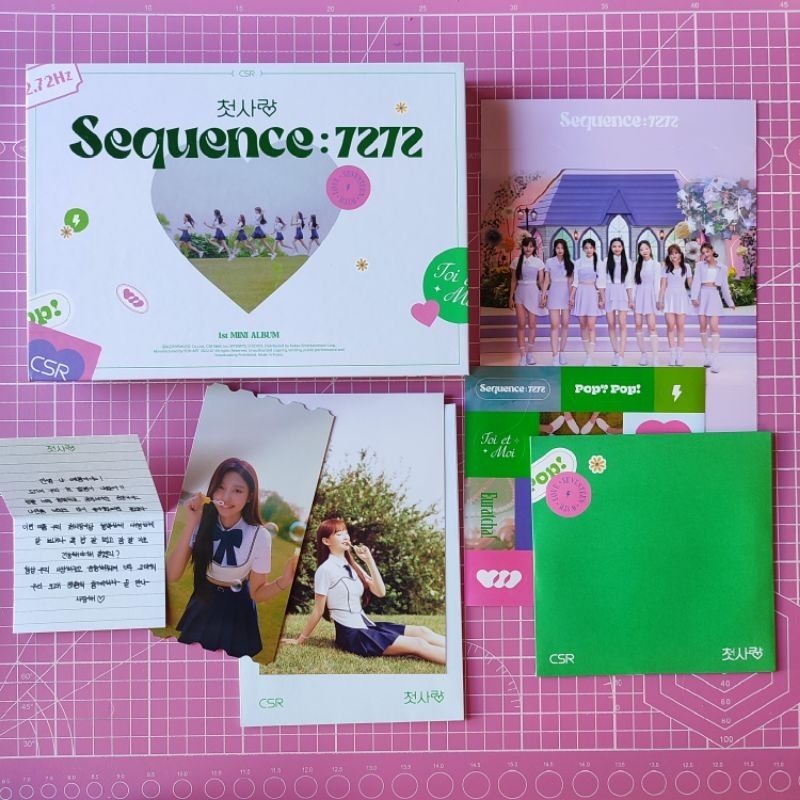 Unsealed CSR Sequence:7272 PBCD Photoset Film Ticket Message Card ...