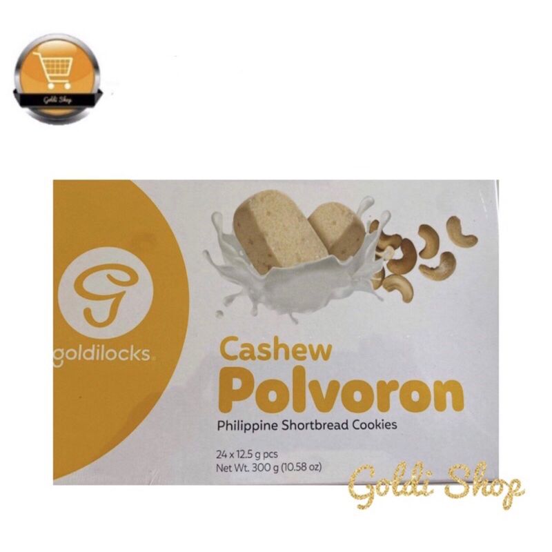 Goldilocks Cashew Polvoron Box 24s Shopee Singapore