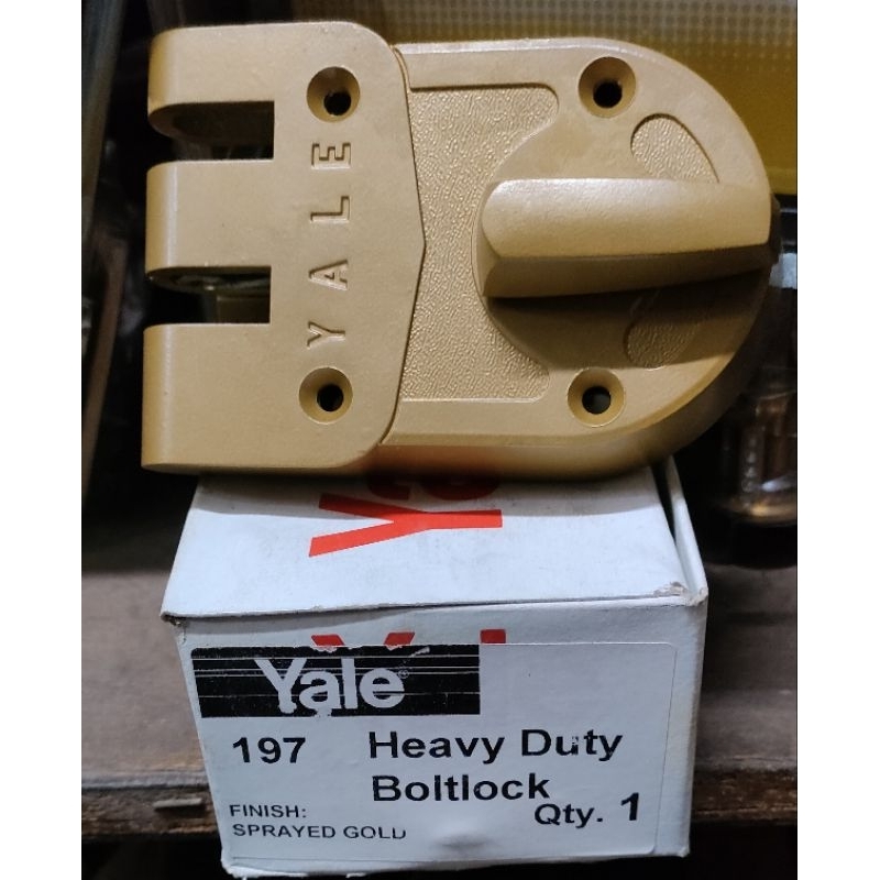 Yale Heavy Duty Single Deadlock for Sliding Door Sliding Door Lock 197 ...