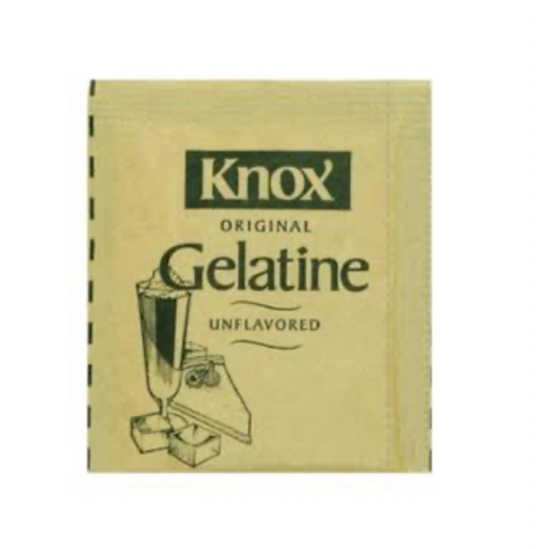 Knox Unflavored Gelatine Sachet (Keto Friendly Low Carb) Shopee Singapore
