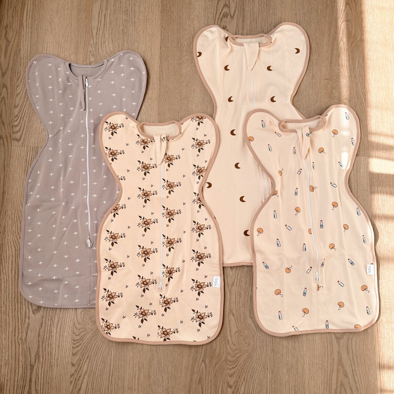 BAMBINA BUTTERFLY SWADDLE (zip up arms up swaddle) Shopee Singapore
