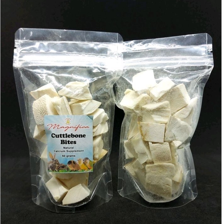 Magnifica Cuttlebone BITES for Birds Turtle Isopods Hamster Guinea Pig ...