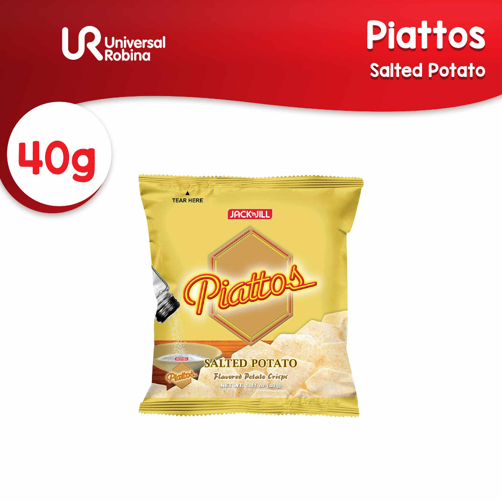 Piattos Salted Potato (40g) | Shopee Singapore