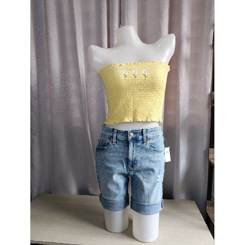 HOLLISTER Cropped TopTubes Shopee Singapore