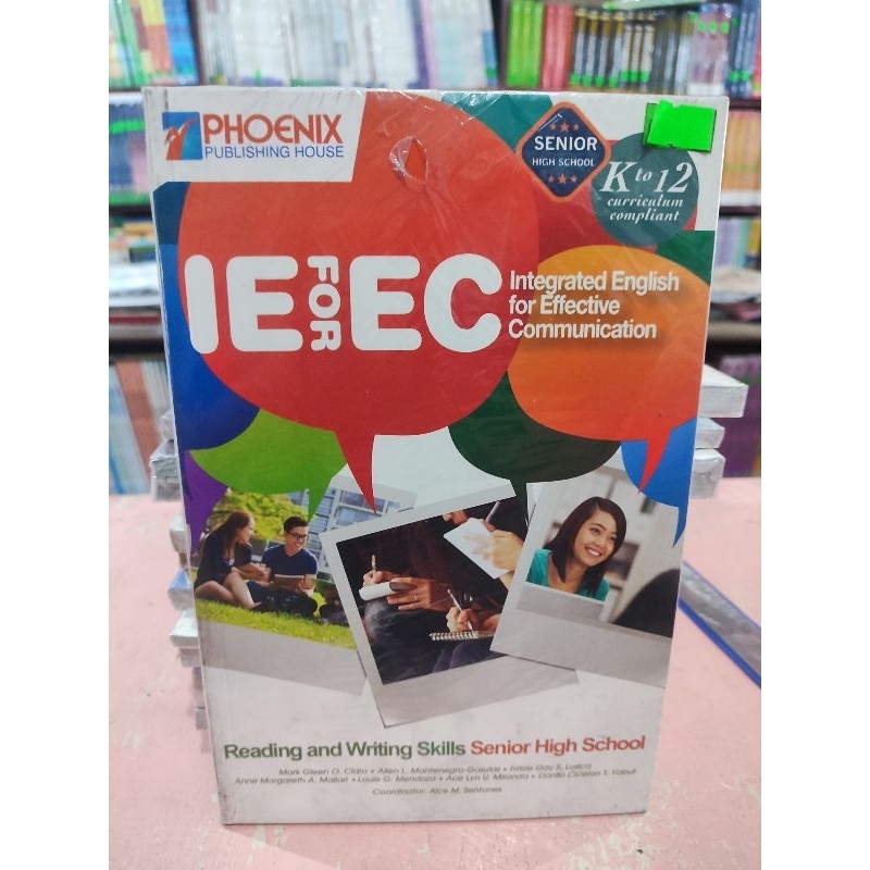 IE For EC Reading & Writing for Senior High School by Phoenix | Shopee ...