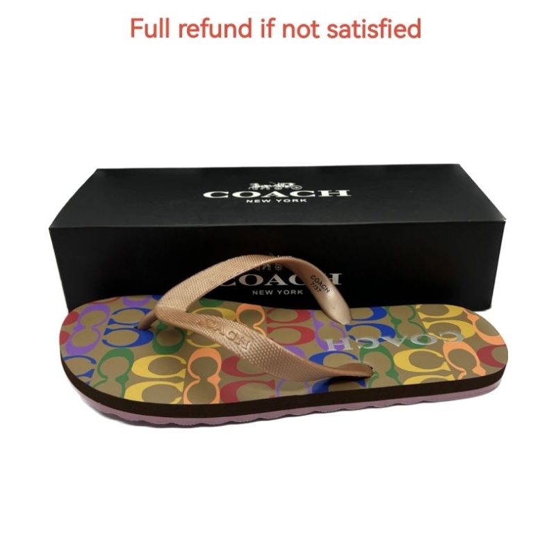 USA Coach highend flipflops, beach slipper, outdoor slipper, Lady