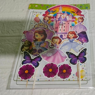 sofia the first theme cake topper | Shopee Singapore