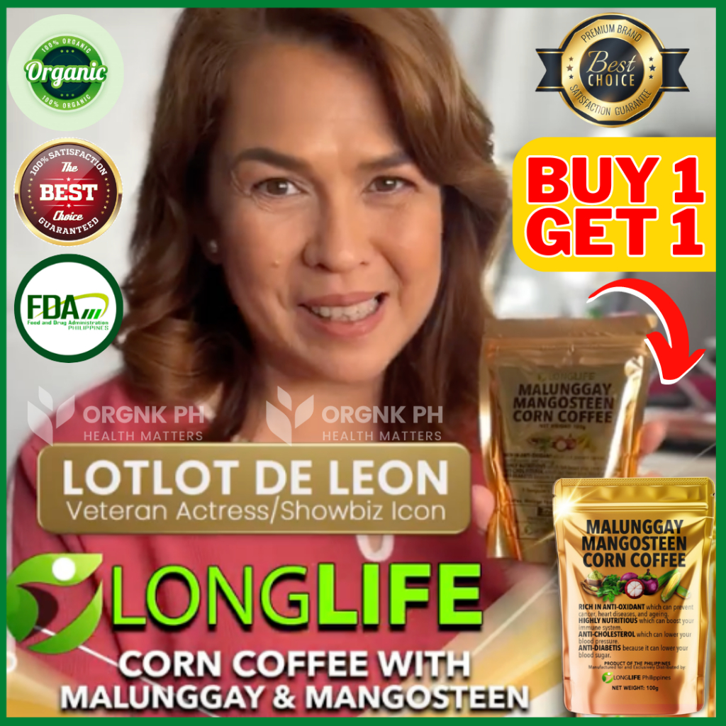 BUY 1 GET 1 Malunggay Mangosteen Corn Coffee No Sugar No Caffeine Help