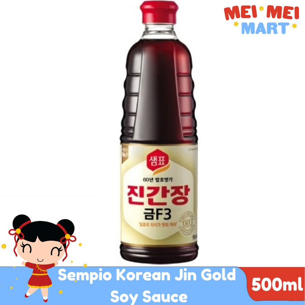 Sempio Korean Jin Gold Soy Sauce 500mL Shopee Singapore
