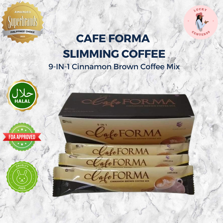 100 Cafe Forma Cinnamon Brown Coffee Mix 21g x 10 sachets (210g