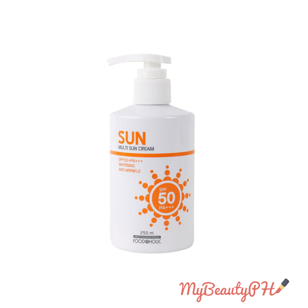 Foodaholic Sun Multi Sun Cream SPF50+ / PA+++ - 250ml | Shopee Singapore