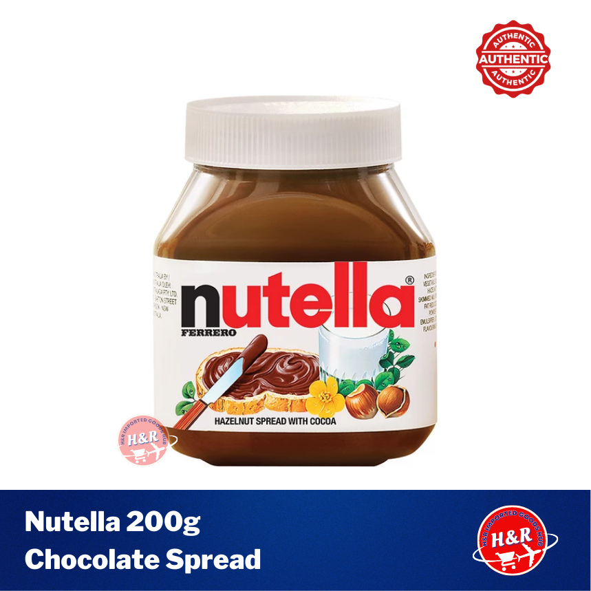 Nutella Chocolate Hazelnut Spread 200g | Shopee Singapore