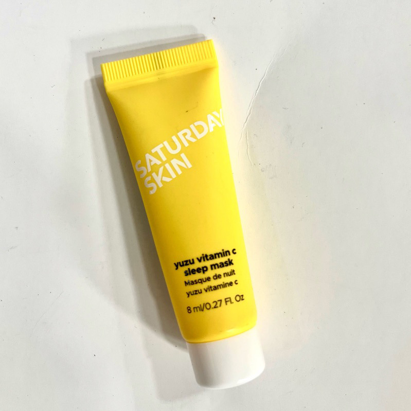 Saturday Skin Yuzu Vitamin C Sleep Mask 8ml. | Shopee Singapore