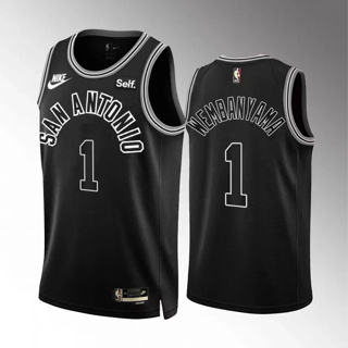 San Antonio Spurs Men's Nike Association Edition 2023 #1 Draft