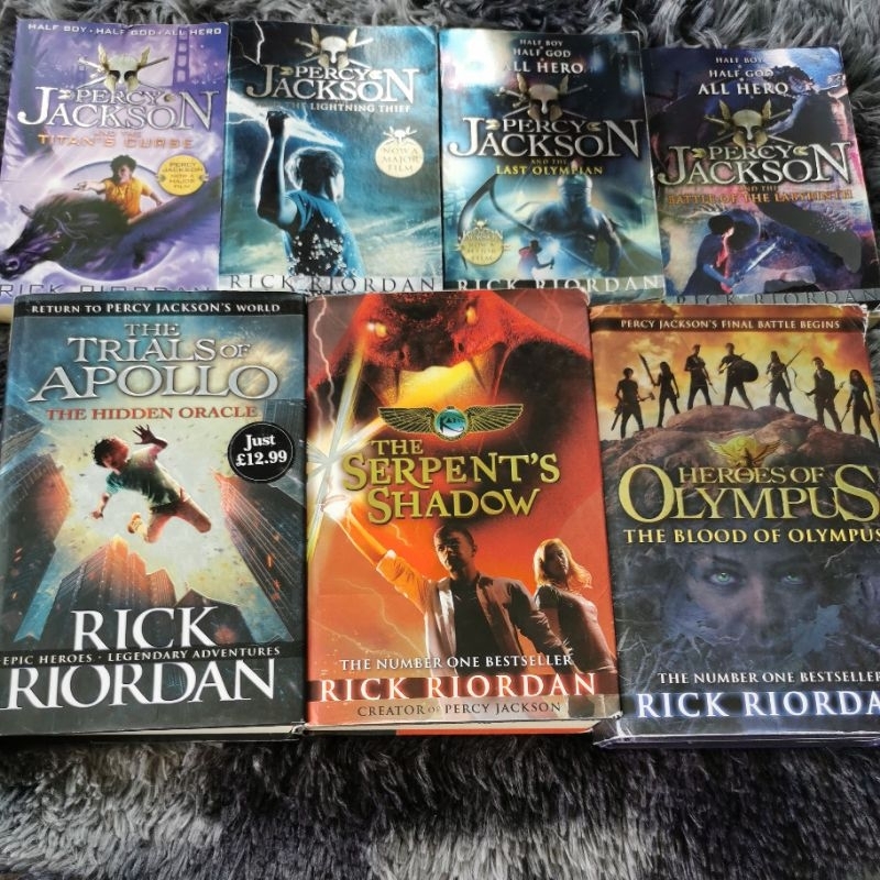 Rick Riordan Series (percy Jackson, Heroes Of Olympus, Kane Chronicles 