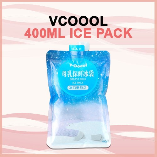 400ml VCoool Gel Ice Pack Bag Vcool Brand Dry Cold Non Toxic Cooler ...