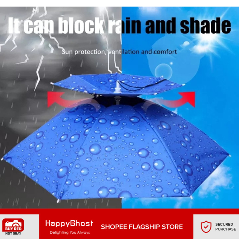 Large Hat Umbrella Head For Adults Umbrella Foldable payong Golf