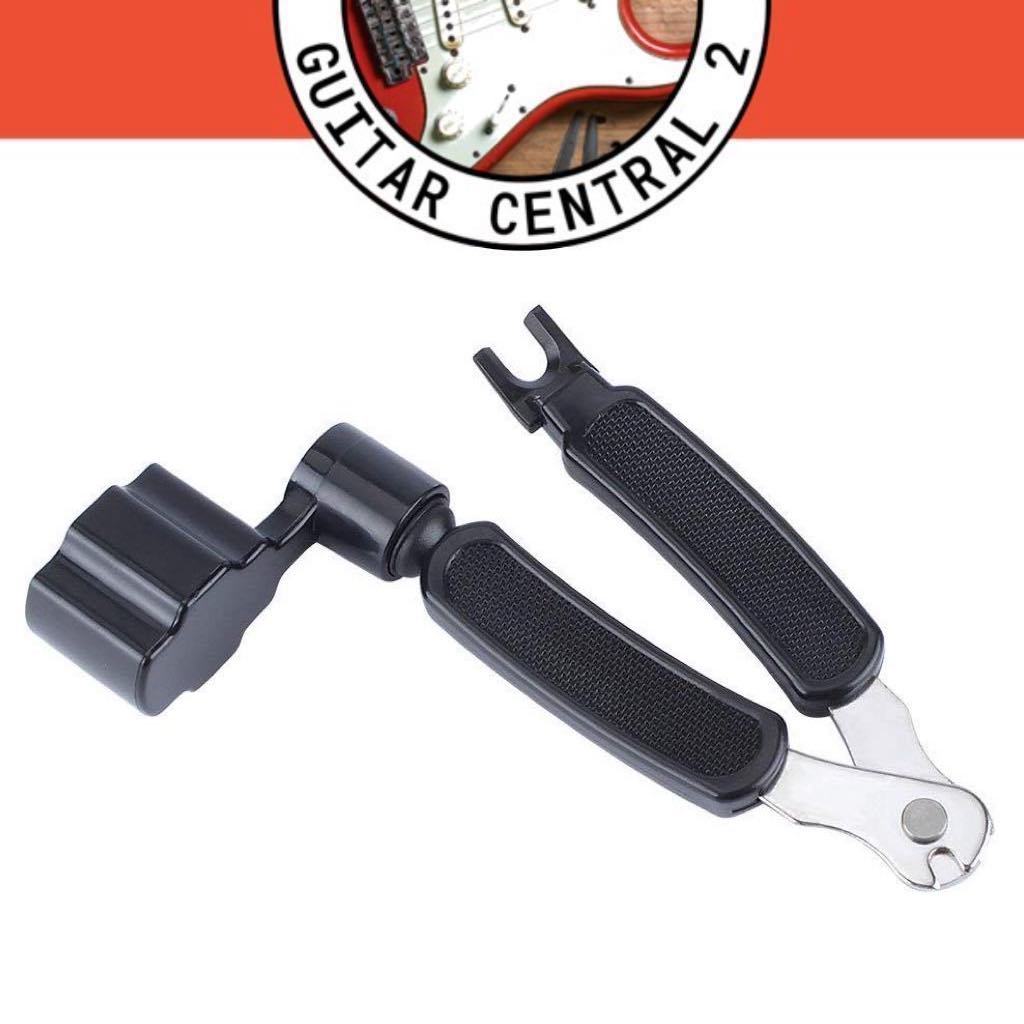 String Winder, Cutter and Peg Remover 3-in-1 Tool for Guitar | Shopee ...
