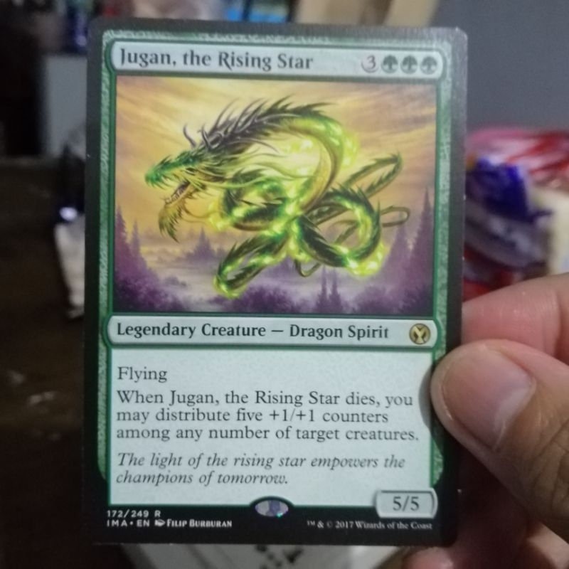 1 Jugan, the Rising Star IMA iconic masters MTG card magic commander ...