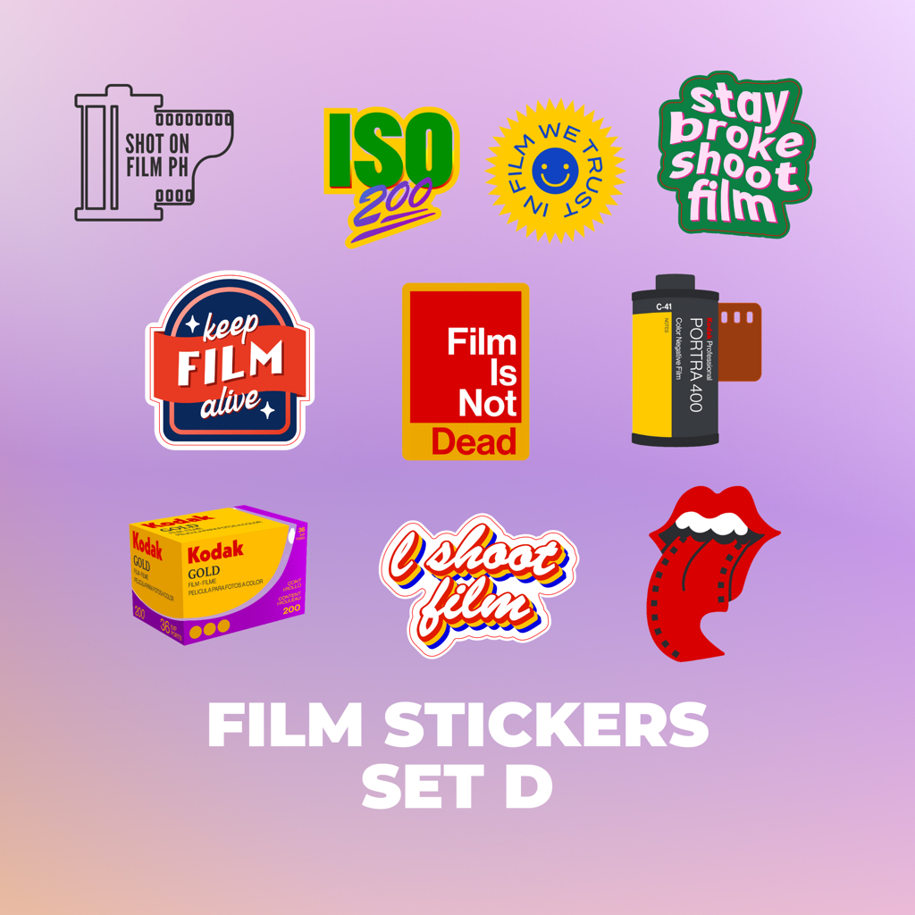 Film Sticker Pack (Set A/B/C) | Shopee Singapore