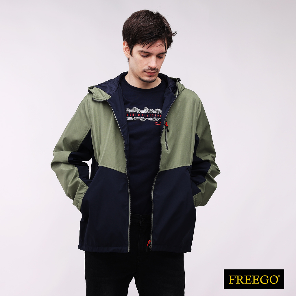 Freego Mens Ripstop Jacket W/Hood GMT07-0020 | Shopee Singapore