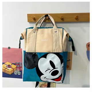 Japan Anello Mickey Mouse canvas tote bagNY3651156