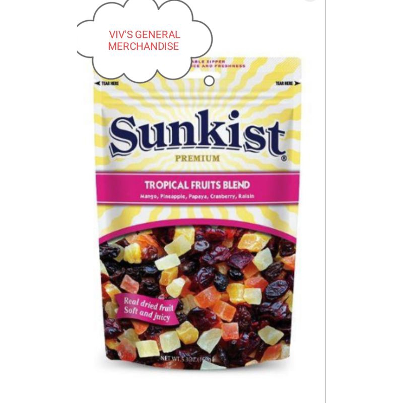 Sunkist Premium Tropical Fruits Blend ( 150g ) | Shopee Singapore