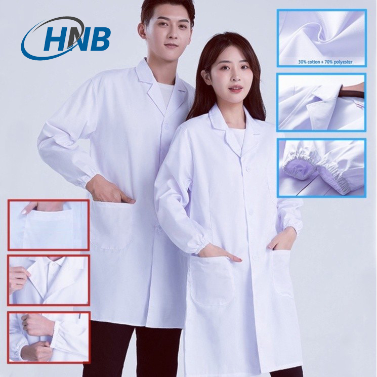 Lab Long Sleeve Coat Lab Coat Doctor Coat White Coat Lab Coat White Lab ...