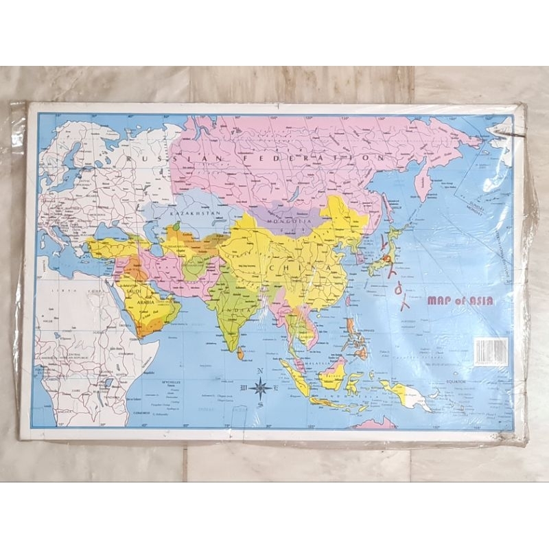 Map of Asia 12
