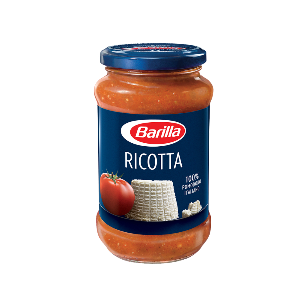 Barilla Ricotta Sauce 100% Pomodoro Italiano / Tomato sauce with ...